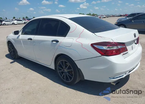 2017 Honda Accord Ex-L V6 из США, поврежденный, VIN 1HGCR3F83HA020204